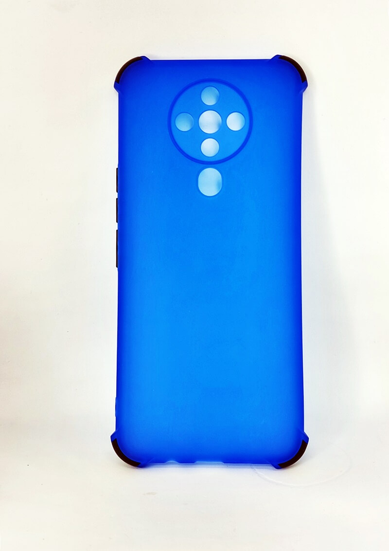 Накладка Ease Glossy Buttons Full Camera для TECNO SPARK 6 синя-0